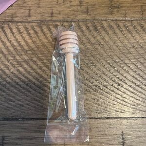 Wooden honey dipper stick